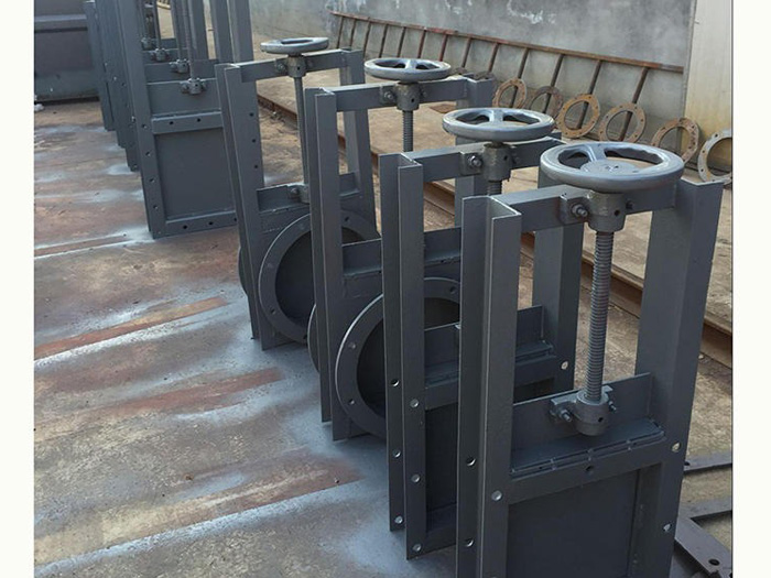 手動(dòng)圓形插板閥